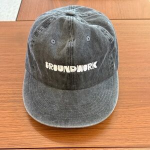 Groundwork Acid Washed Gray Strapback